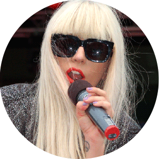 photo of Lady Gaga in 2008