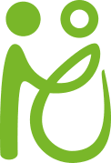logo medyczne, znak graficzny sympozjum Profilaktyka Zdrowia Prokreacyjnego, para postaci, kobieta w ciąży i mężczyzna