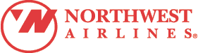logo Northwest Airlines, Landor